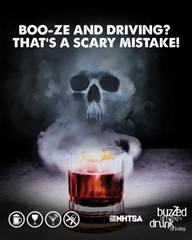 Boo-ze and Driving? That's a Scary Mistake!