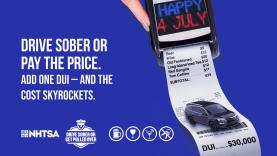 Drive sober or pay the price.