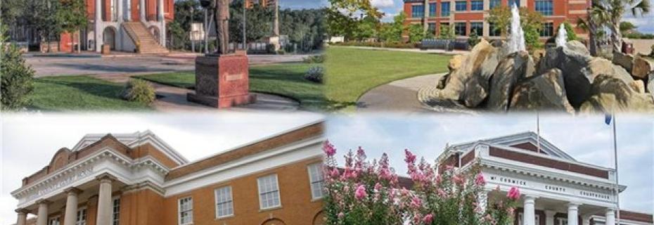 Picture of the Edgefield, Lexington, McCormick and Saluda Courthouses